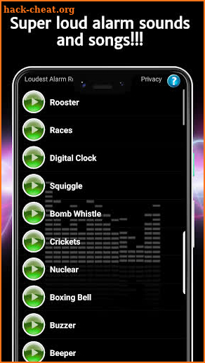 Loudest Alarm Ringtones screenshot