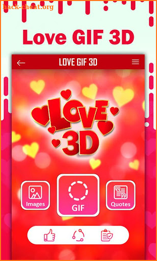 Love 3D Gif 2019 screenshot