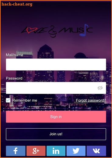 Love and Music Connect screenshot