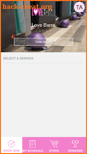 Love Barre Schedule screenshot
