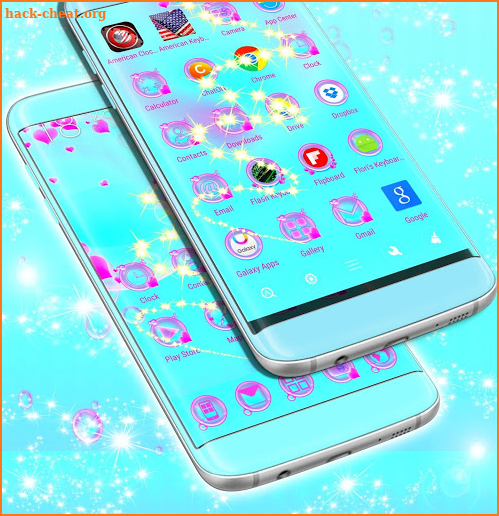 Love Bubble Launcher Theme screenshot