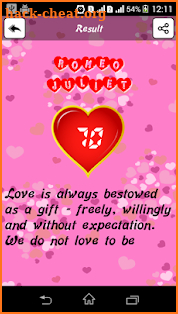 Love Calculator screenshot