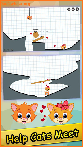 Love Cut Rope-Balls Puzzle Brain Draw Line Dots screenshot