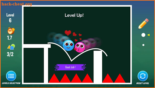 Love Dots Emoji 2 - Physics Puzzles screenshot