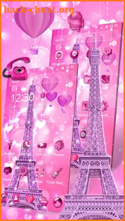 Love Eiffel Theme screenshot