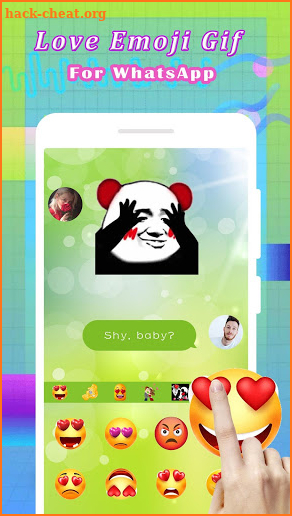 Love Emoji Gif For WhatsApp screenshot
