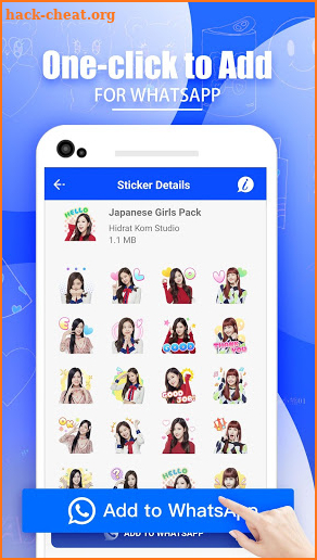 Love Gif Stickers WhatsApp screenshot