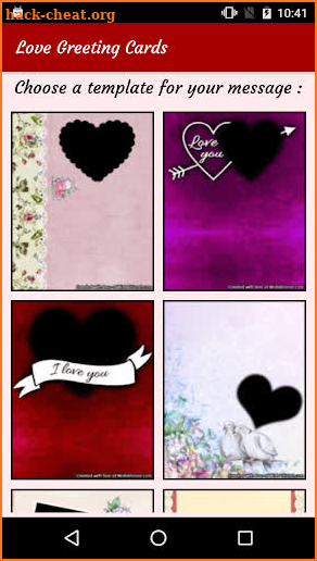 Love Greeting Card Maker - Love Messages & Cards screenshot