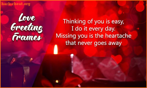 Love Greetings Frames screenshot