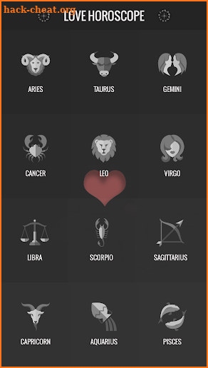 Love Horoscope screenshot