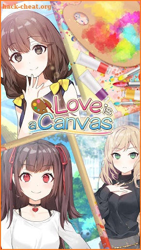 Love is a Canvas : Anime Girlfriend Game screenshot