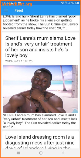 Love Island News screenshot