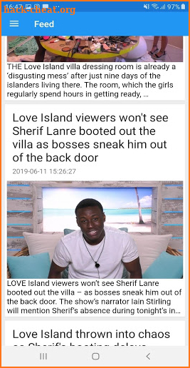 Love Island News screenshot