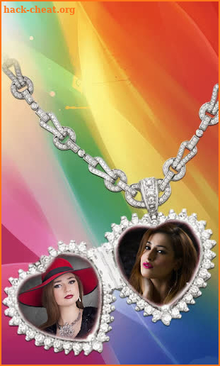 Love Locket Dual Photo Frame screenshot