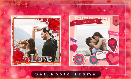 Love photo frame - Romantic photo frames screenshot