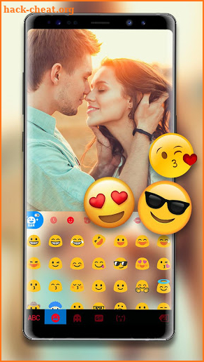 Love Photo Keyboard Theme screenshot