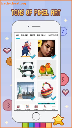 Love Pixel - Color by Number screenshot