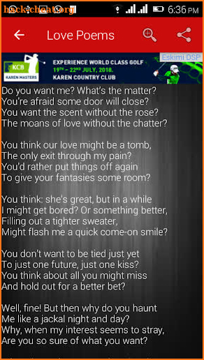 Love Poems screenshot