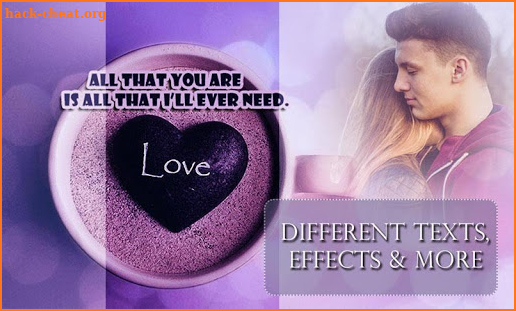 Love Quotes Photo Frame HD screenshot