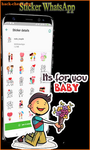 Love Romance Sticker For WhatsApp screenshot