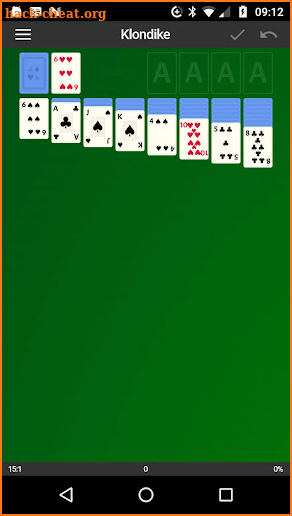 LÖVE Solitaire screenshot