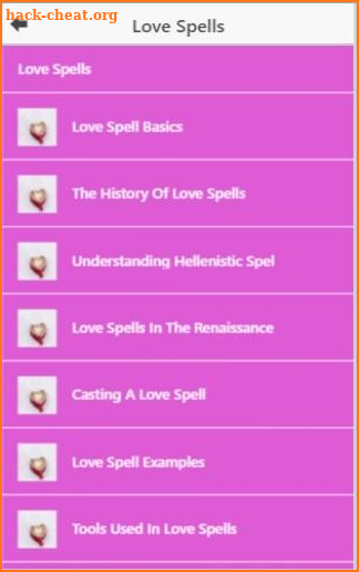 Love Spells For You screenshot