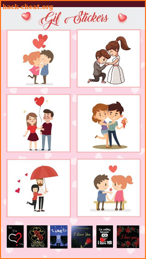 Love Stickers for Valentine screenshot