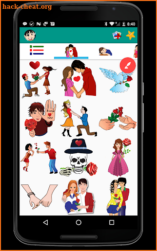 Love Stickers For Whatsapp screenshot