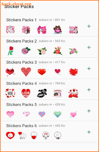 Love Stickers for WhatsApp WAStickerApps ❤️❤️ screenshot