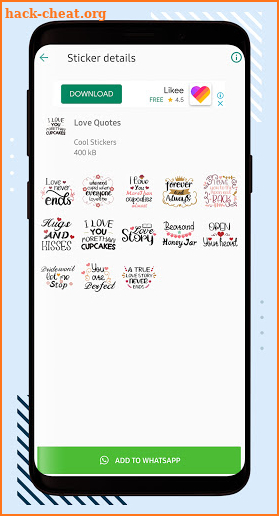 Love Stickers - WASticker screenshot