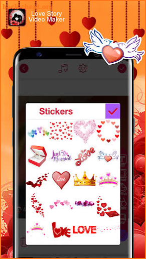 Love Story Video Maker: Photo Slideshow With Music screenshot