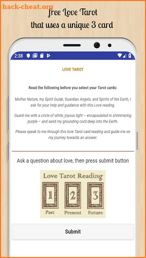 Love Tarot screenshot