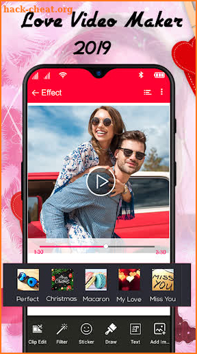 Love Video Maker - Valentine Day Video Maker screenshot