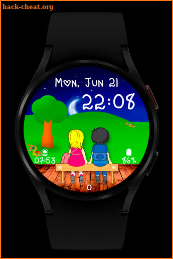 Love Watch Face Wear OS screenshot