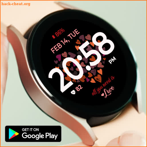 Love Watchface screenshot