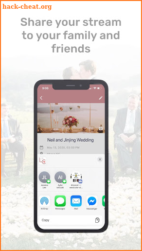 Lovecast - Wedding Livestream screenshot