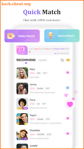 LoveChat screenshot