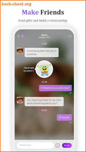 LoveChat screenshot