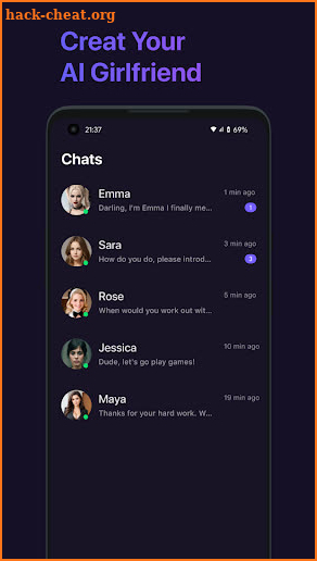 Lovely AI Girl:Virtual Chatbot screenshot