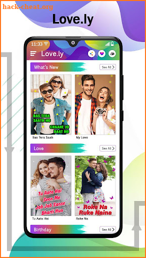 Love.ly : Lovely App - Musical Video Status Maker screenshot