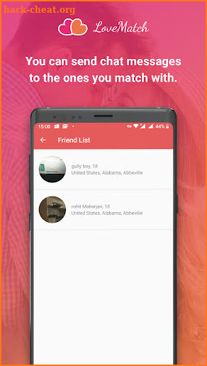 LoveMatch screenshot