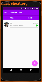 LoveMe - stranger chat screenshot