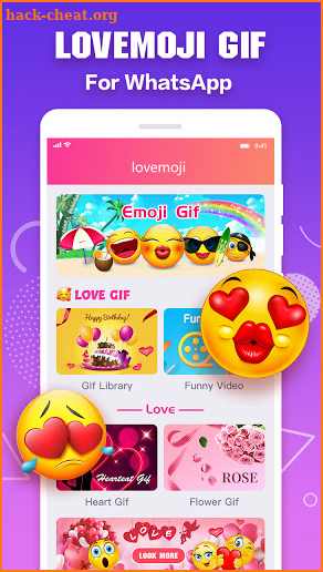 Lovemoji screenshot