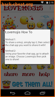 Lovemojis by Emoji World ™ screenshot