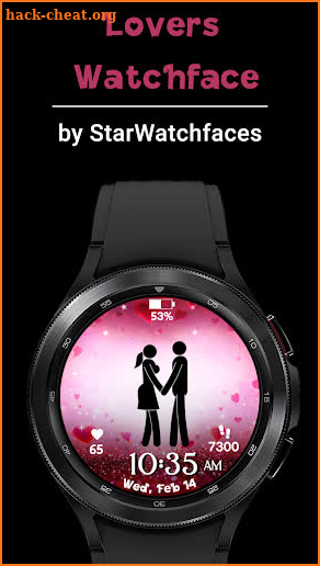 Lovers Watchface screenshot