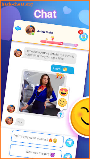 Loverz: Interactive chat game screenshot