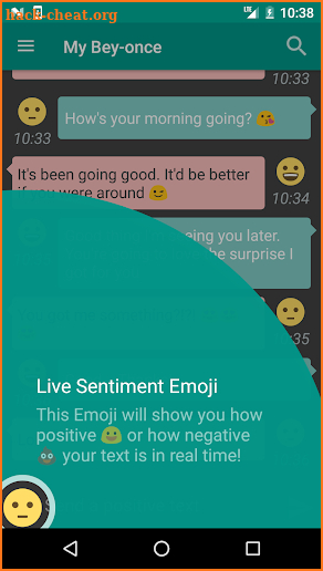 LoveTap - Text Analyzer screenshot