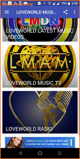 LOVEWORLD MUSICS screenshot