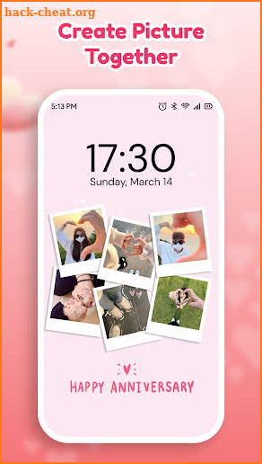 Lovy: Love Lockscreen Drawing screenshot