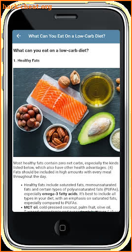 Low Carb Diet - Weight Loss Tips screenshot